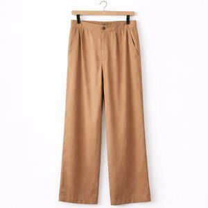NWT Lands’ End Wide Leg Pants Brown Size 16W